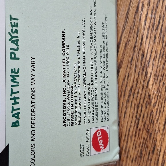 1996 Cabbage Patch Kids Feeding Playset - Picture 7 of 9